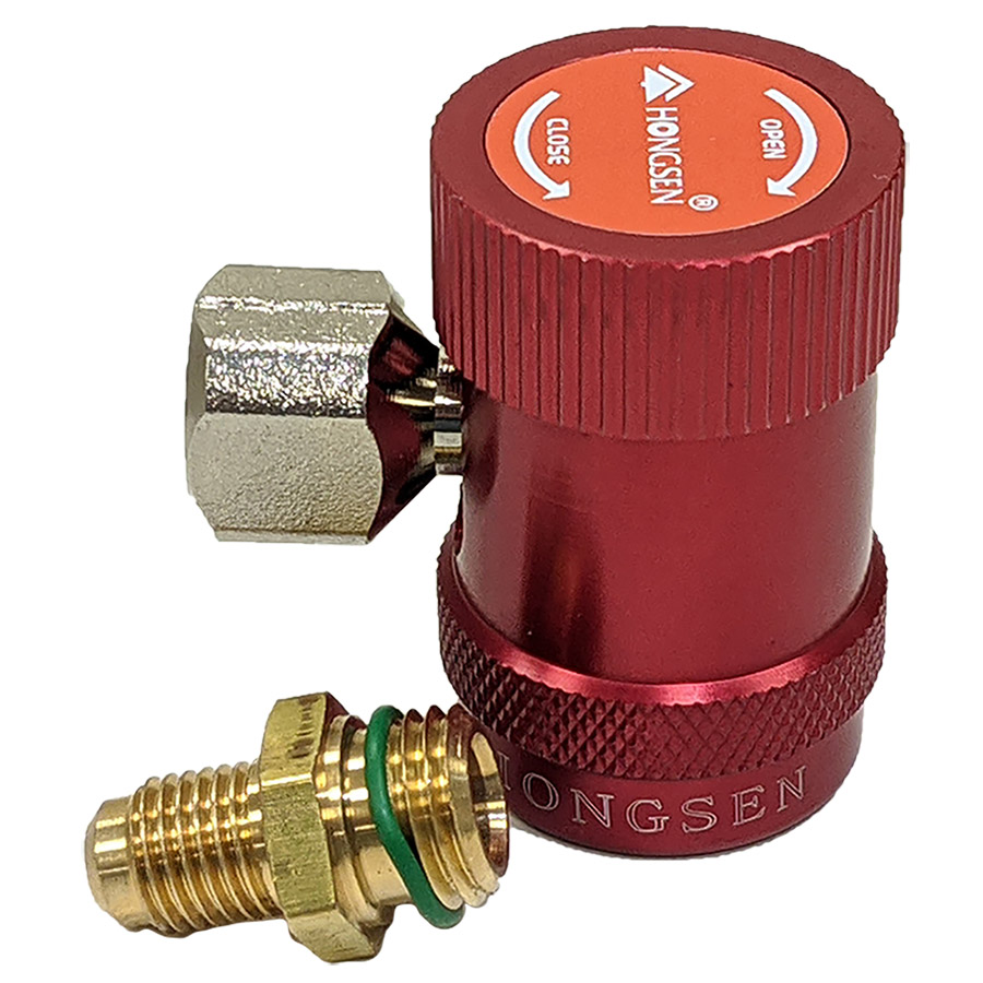 Муфта быстросъемная R134a высокое давление, красная