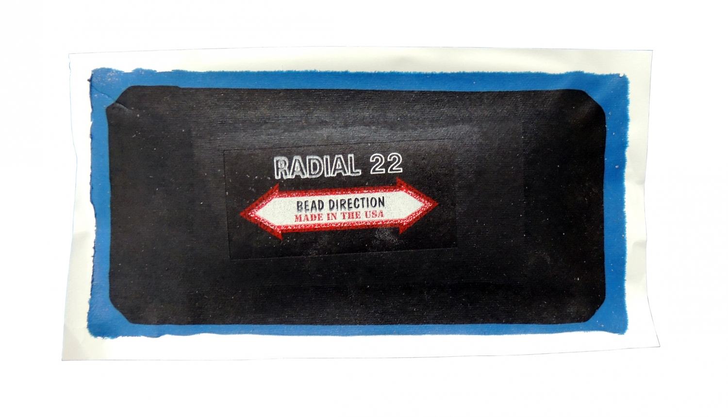 Заплата радиальная 76х150 мм.