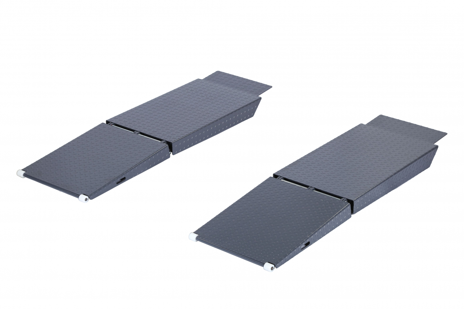 Трапы заездные двусоставные для авто с низким клиренсом (4450J), 2 шт., серые