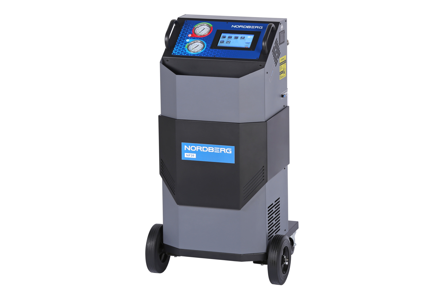 Установка автомат для заправки кондиционеров автобусов с ручным впрыском масла