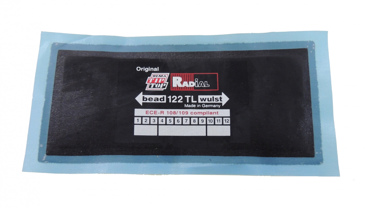 Заплата радиальная 122 75*175мм