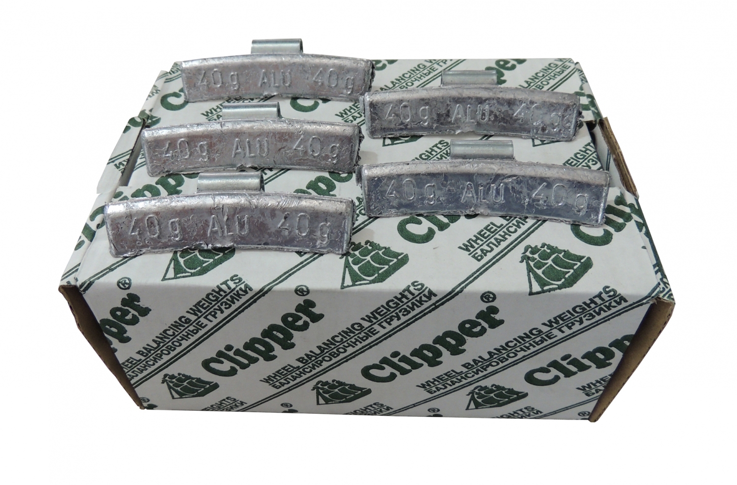 Грузики балансировочные для литых дисков 40 гр.