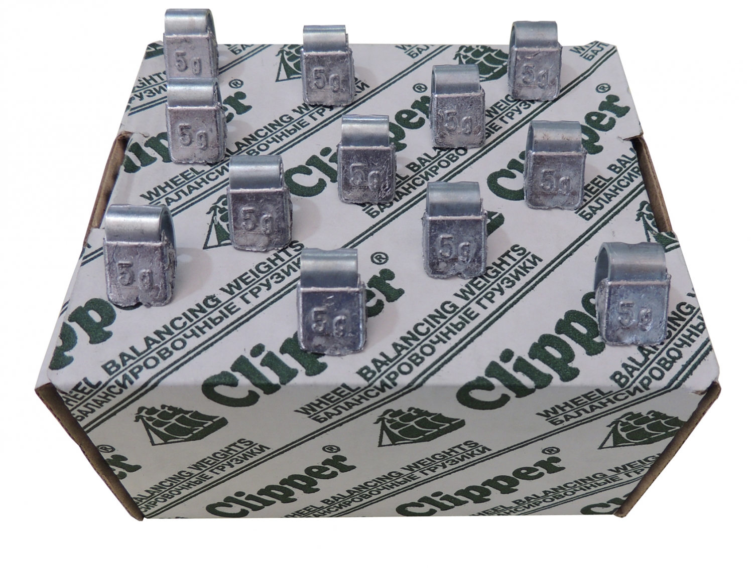 Грузики балансировочные для литых дисков 5 гр.