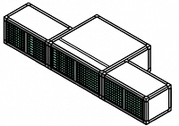 Блоки диагональной вытяжки (3 предмета)