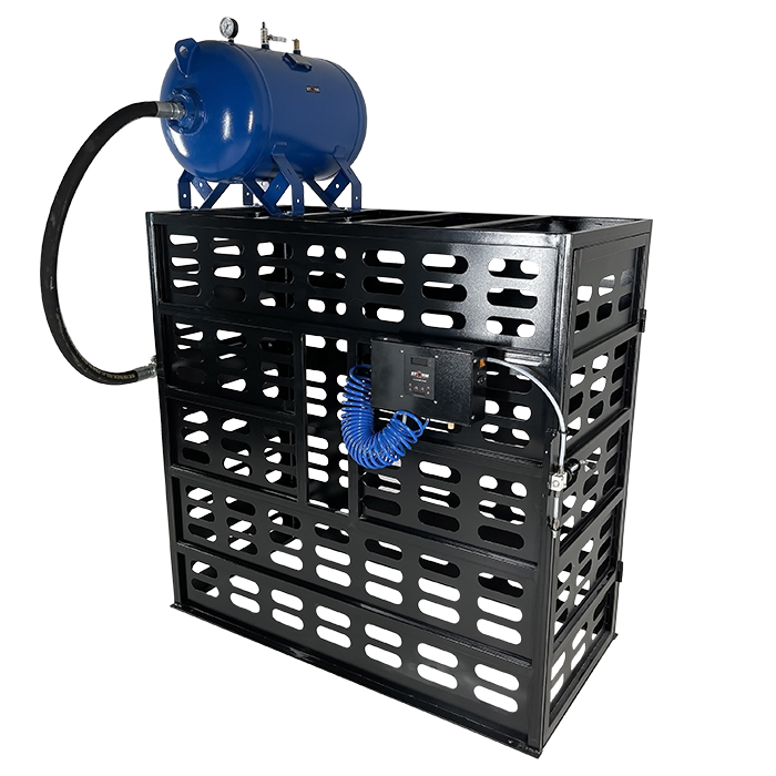 Клеть для накачки колес автомобилей