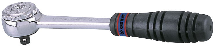 Трещотка 72 зубца 3/8" 200мм