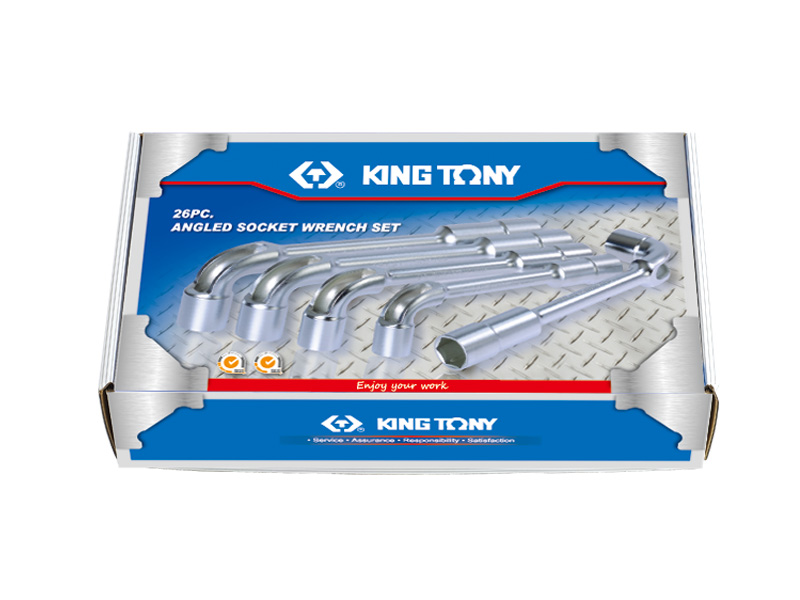Набор торцевых L-образных ключей, 26 предметов 