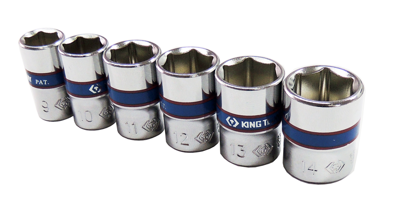 Торцевая головка 1/4" 6гр. 10мм