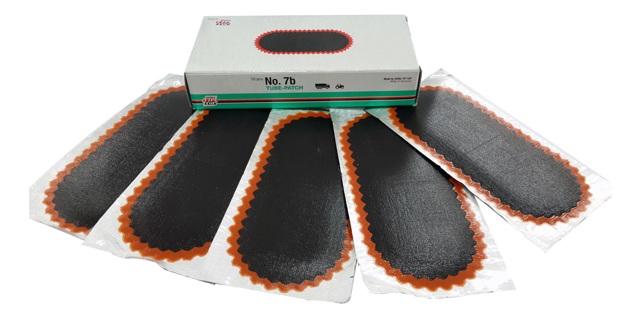 TIP-TOP НАБОР ЗАПЛАТ 500 0263 для камер на фольге 7B 75*150мм (10шт.)