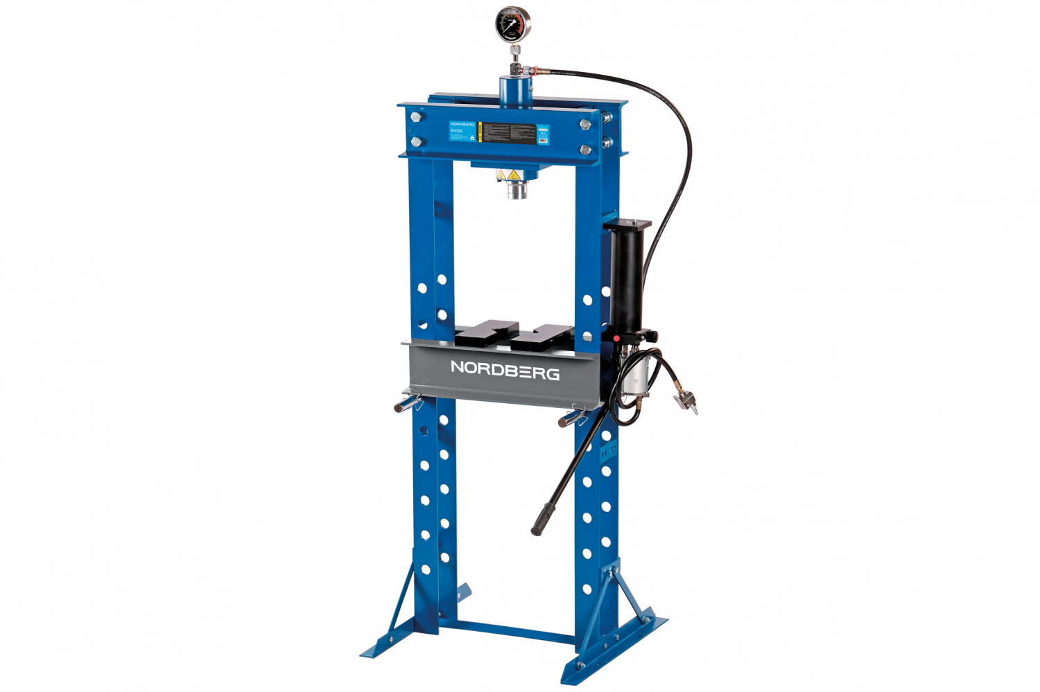 Пресс гидравлический, 30 т, пневмоуправление