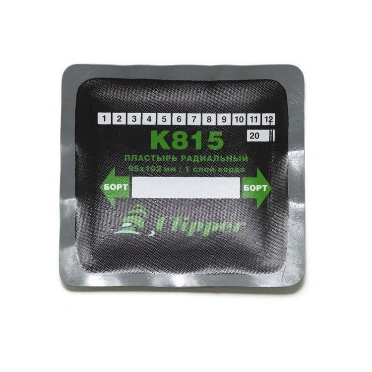 Набор заплат кордовых для боковых порезов, 90*102мм (1 слой корда), серый адгезивный слой 10 шт.