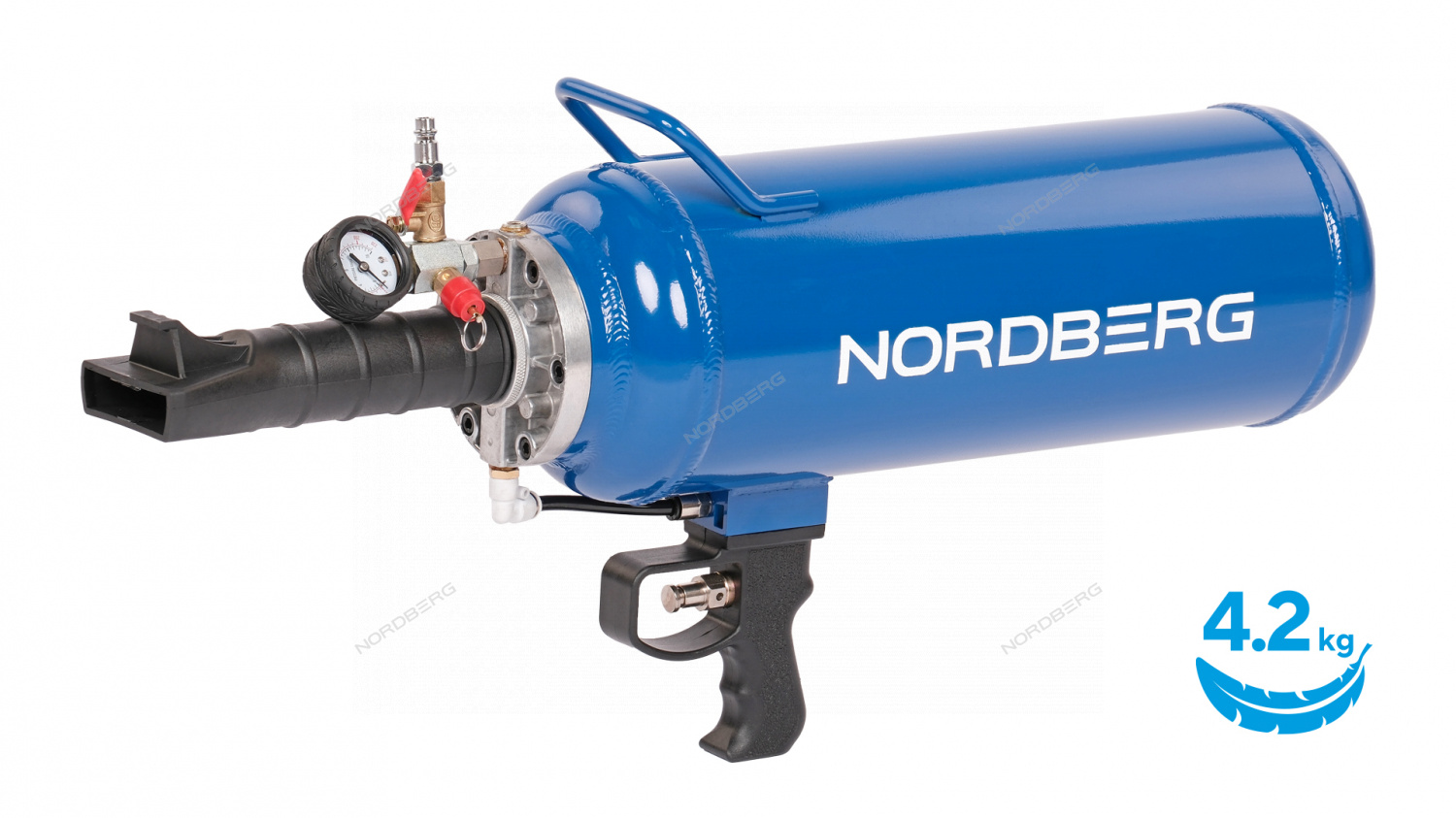 Бустер автоматический, алюминиевый ресивер, 9 л