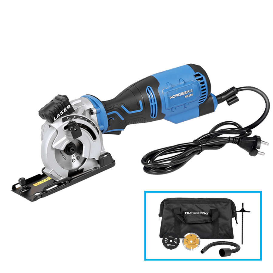 Дисковая пила мини, диск 89 мм, 705 Вт