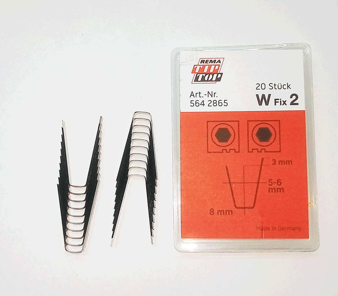 TIP-TOP НАБОР ЛЕЗВИЙ W2 (20шт.)