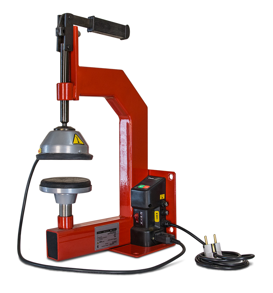 Электрический вулканизатор Микрон - Т с ручным приводом и таймером