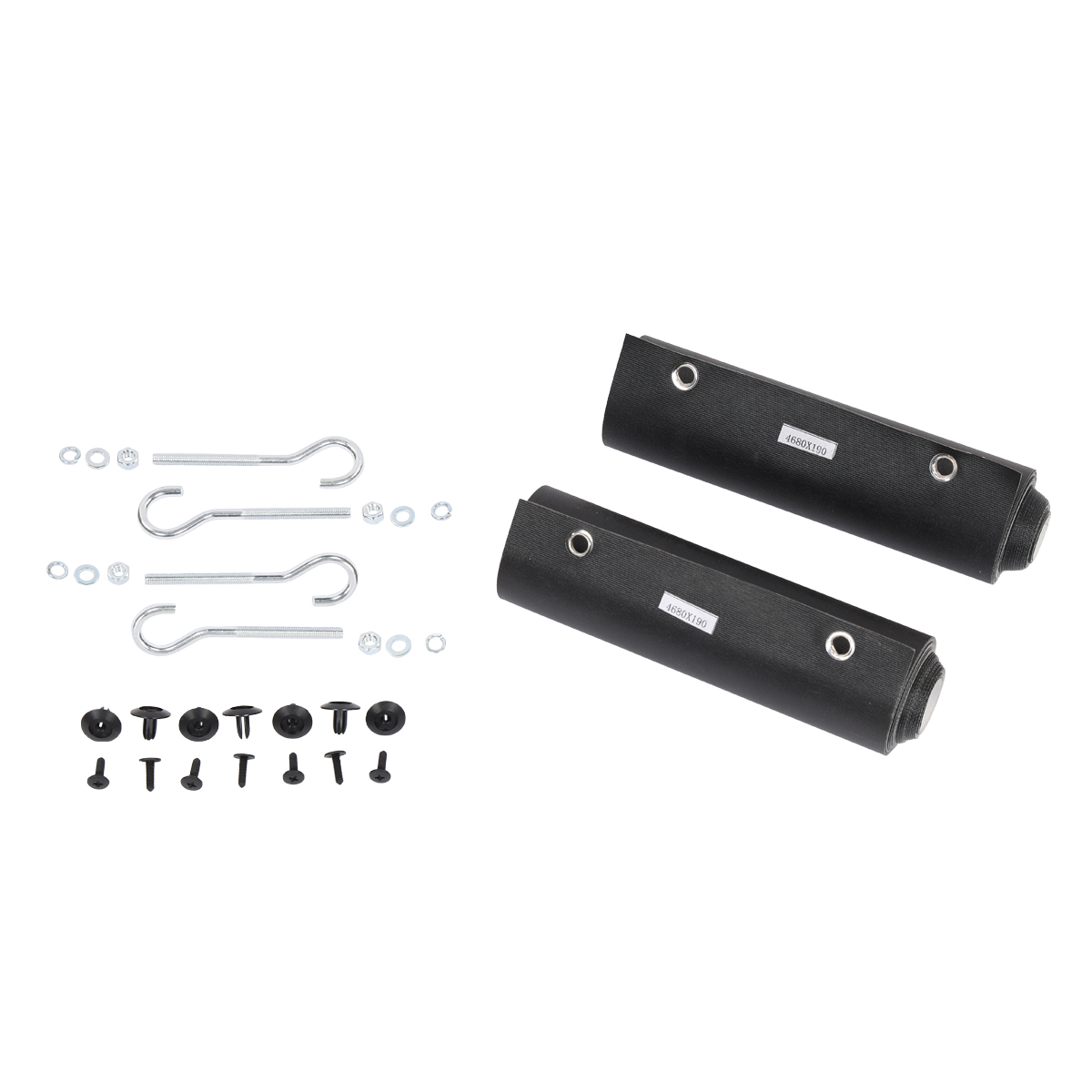 Шторка защитная с монтажным комплектом (2 шт.) для подъемника N4122HE-6B (высота 4,8 м)