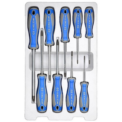 Набор отверток в коробке, torx, 9 предметов king tony 
