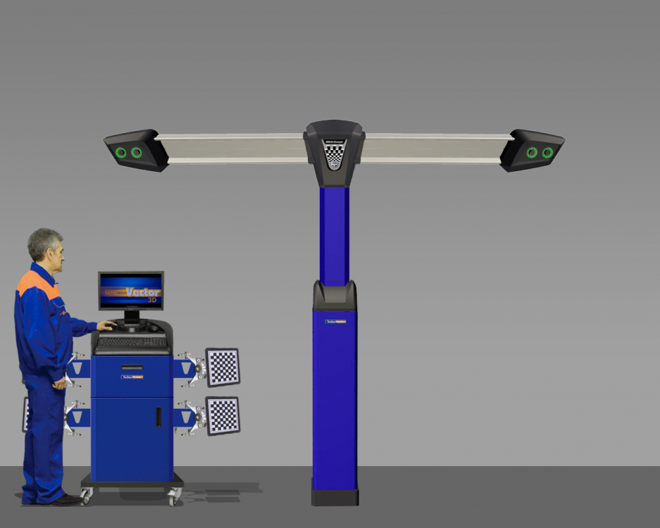 Стенд сход-развал 3D Техно Вектор 7 