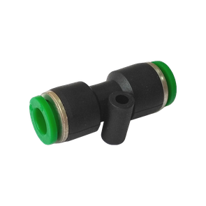 СОЕДИНИТЕЛЬ цанговый 6мм, пластм. корпус