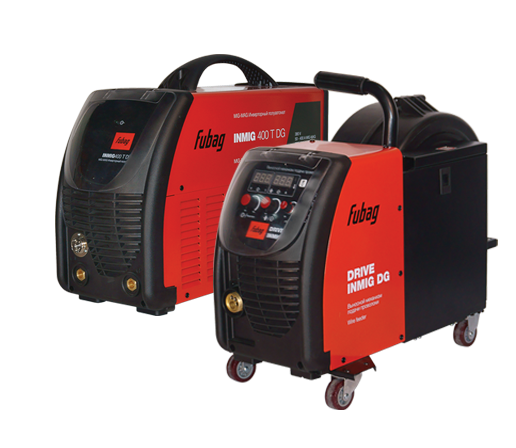 Трехфазный инверторный сварочный полуавтомат с горелкой FUBAG INMIG 400T DG