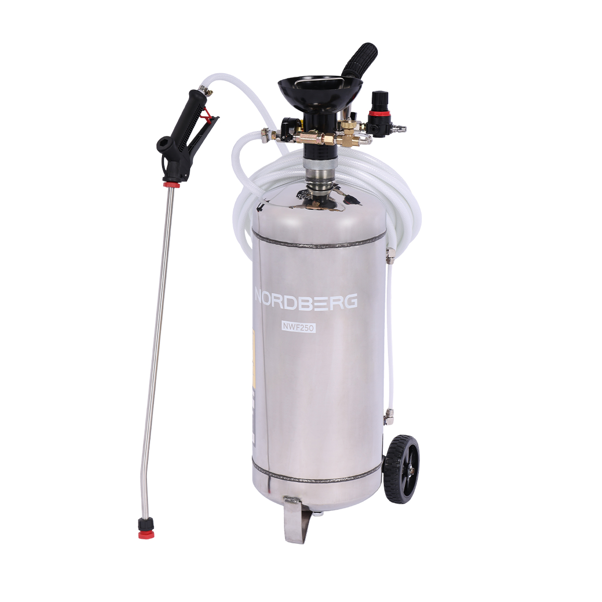 Пеногенератор вертикальный, 25 л, нержавеющая сталь