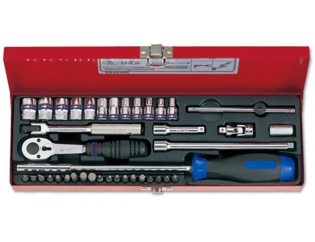 комплект торцевых головок 1/4”