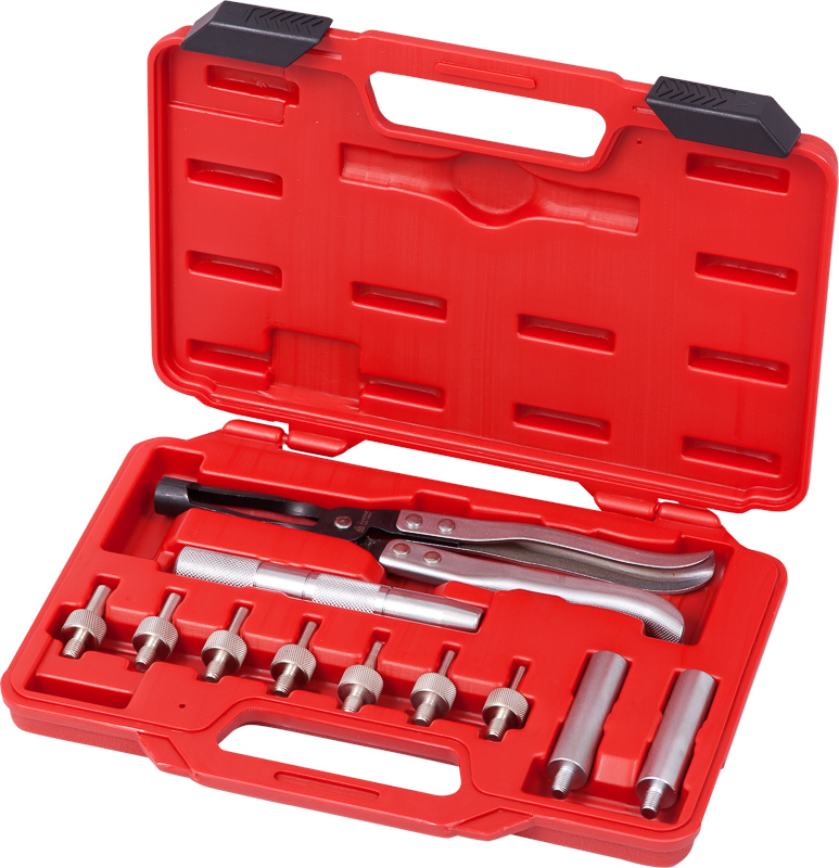 Набор для маслосъемных колпачков и направляющих, 10,8-14,8 мм, кейс, 11 предметов 
