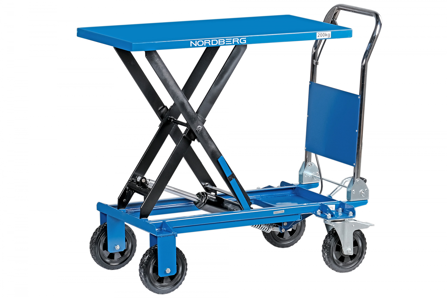 Стол подъемный гидравлический 200 кг 