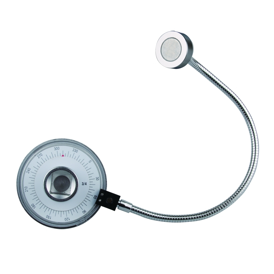 Угломер 3/4"" с магнитным держателем