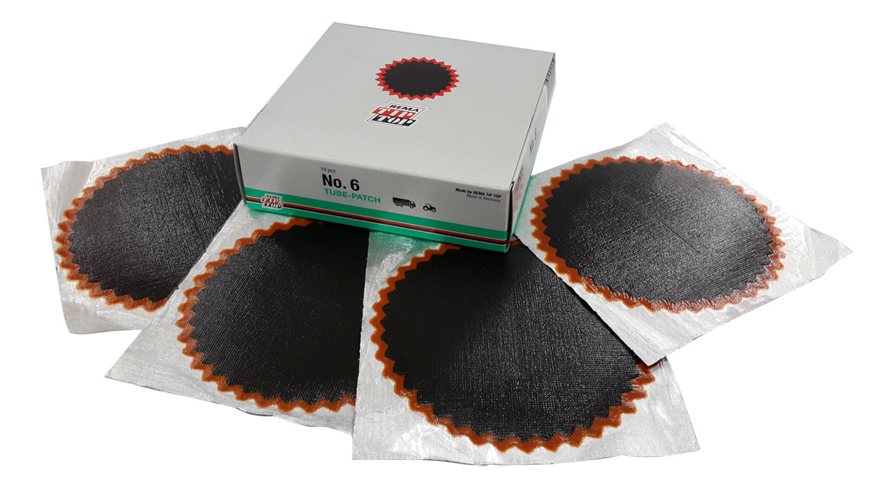 TIP-TOP НАБОР ЗАПЛАТ 500 0122 для камер на фольге 6 116мм (10шт.)