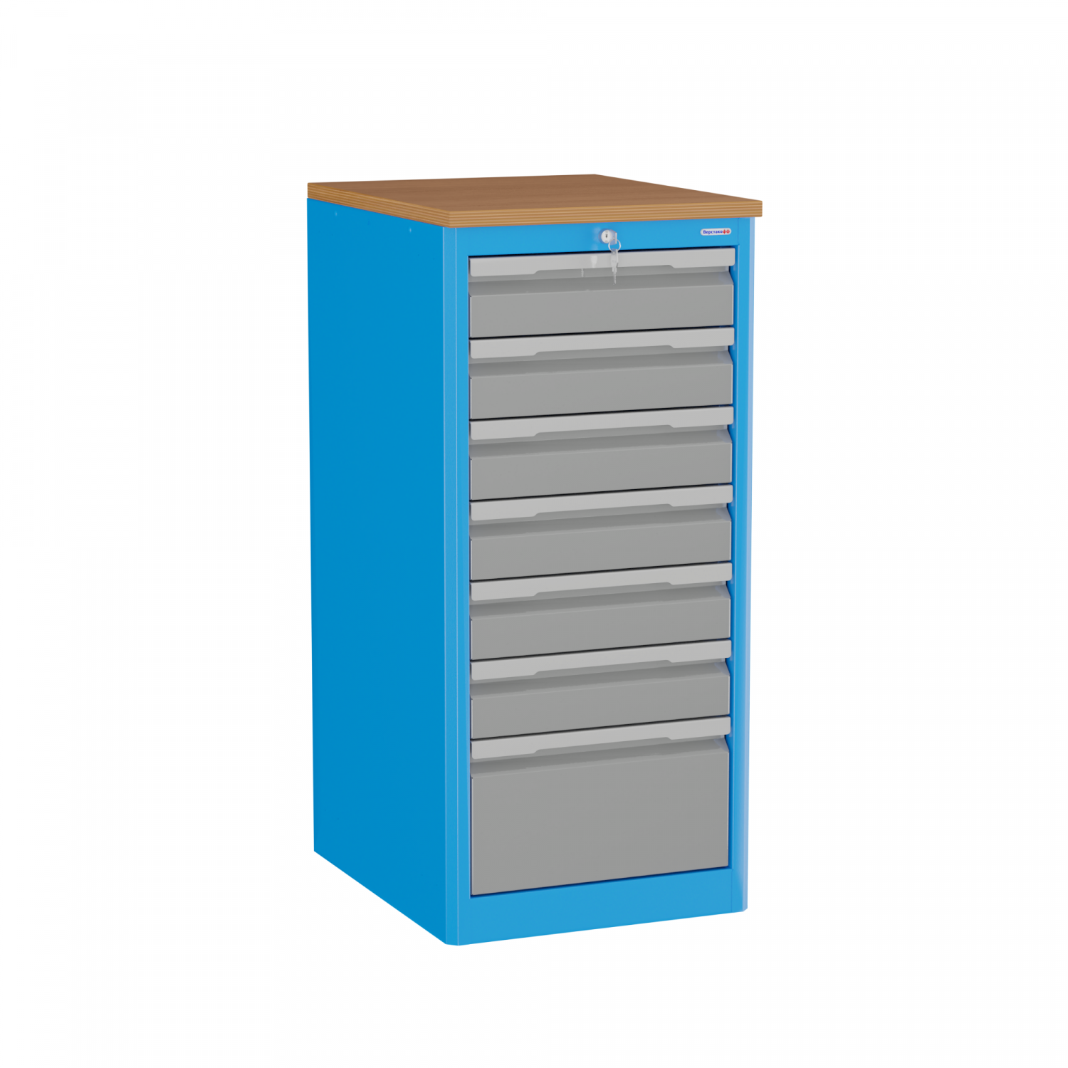 Тумба инструментальная Technic XL7 со столешницей из фанеры