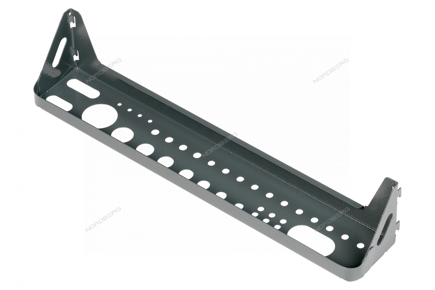 Держатель инструмента перфорированный, серый