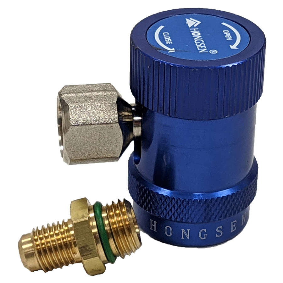 Муфта быстросъемная R134a низкое давление, синяя