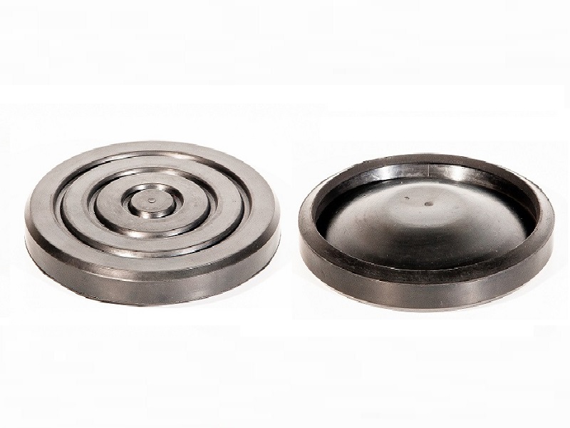 Накладка резиновая на домкрат подкатной, Ø 140 мм, h 22 мм