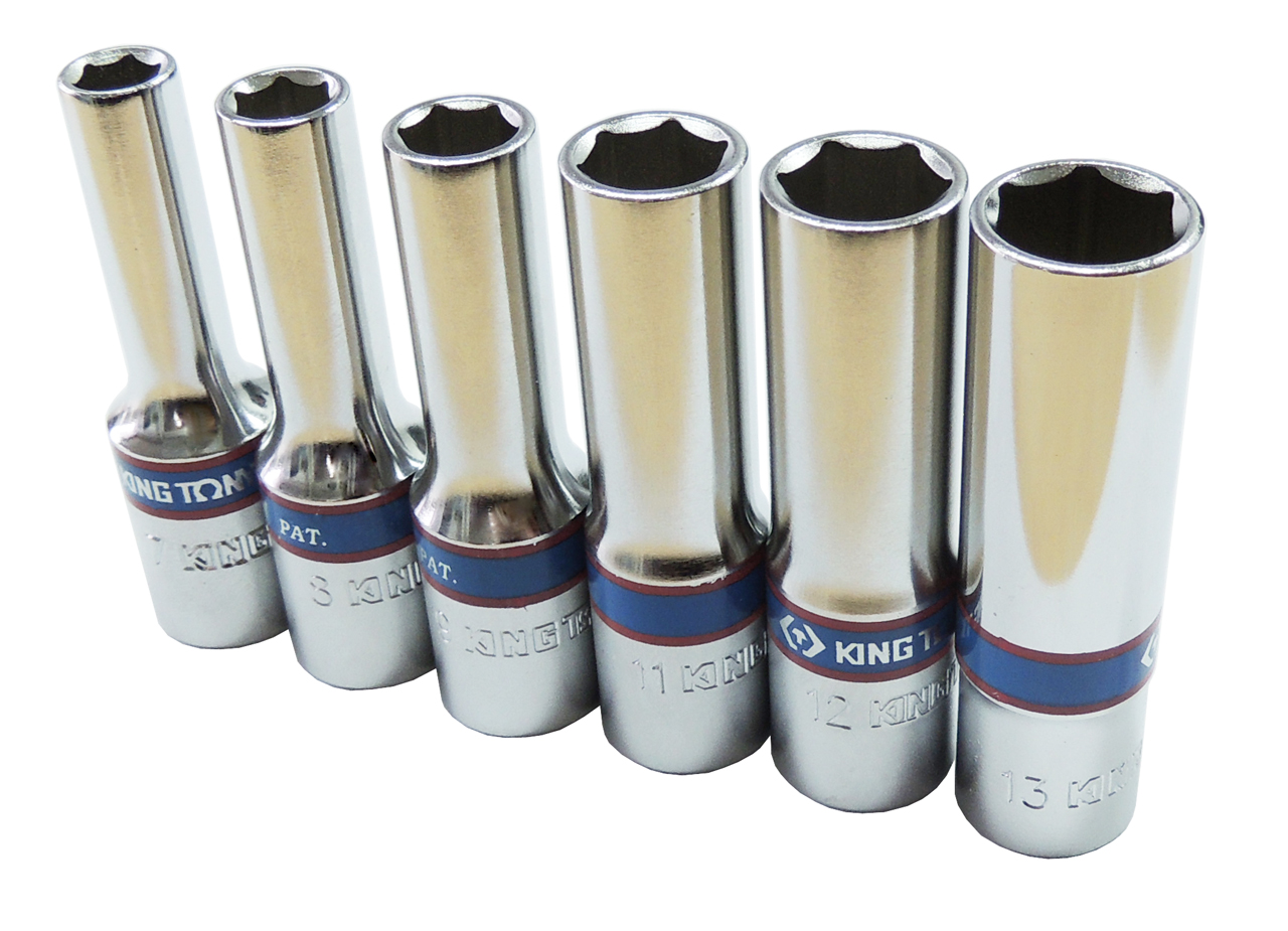 Торцевая головка глубокая 3/8" 6 гр. 14мм