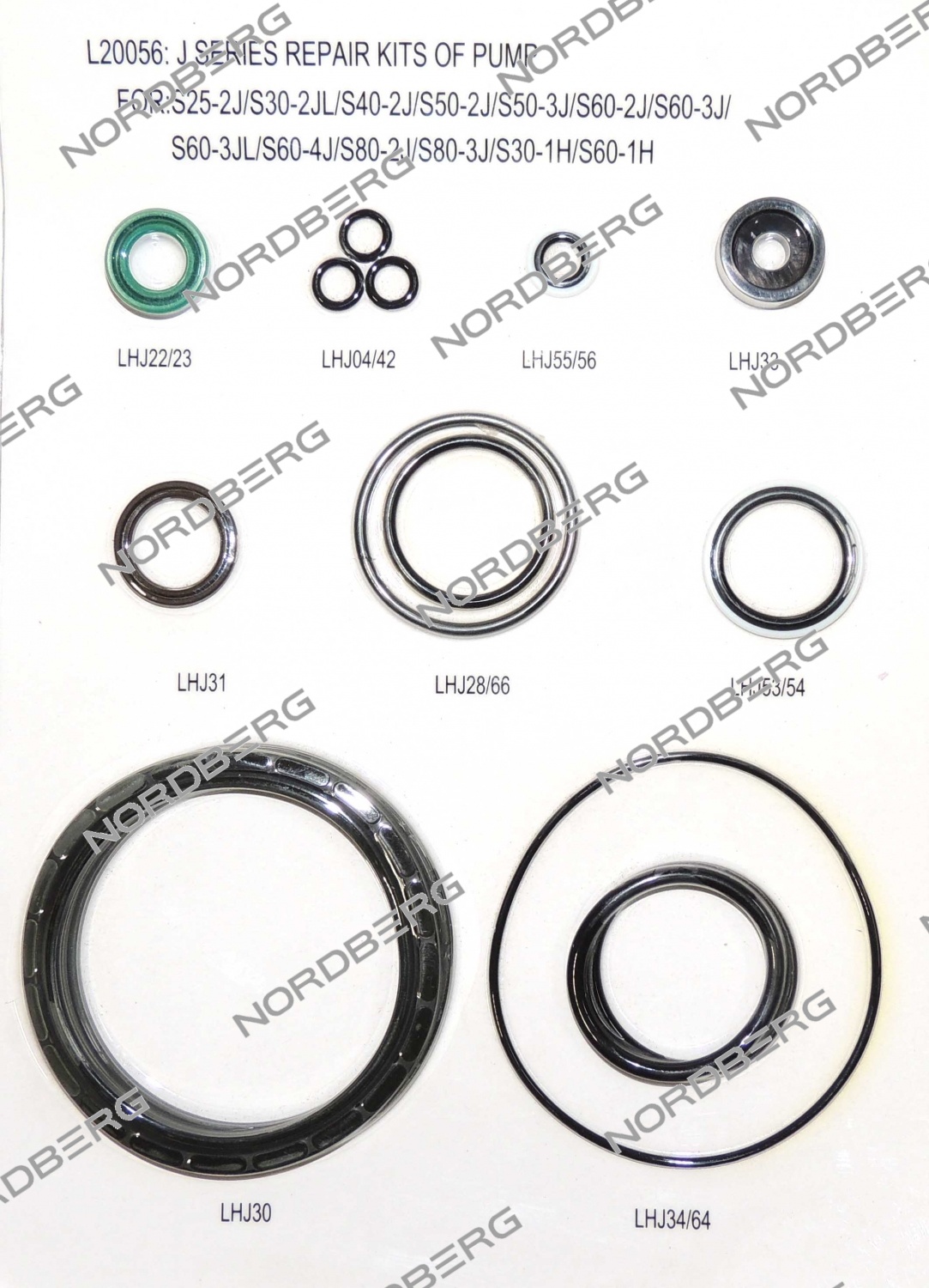 Ремкомплект пневмонасоса PK для домкрата NORDBERG N502