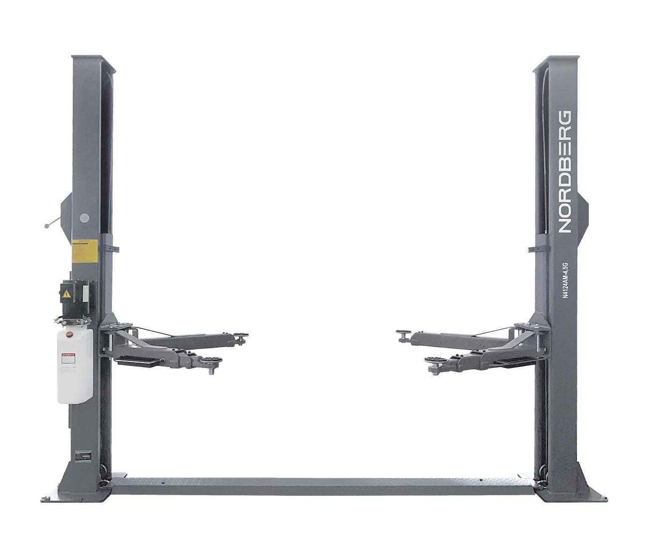 Подъемник двухстоечный 4,5 т, 380 В, серый