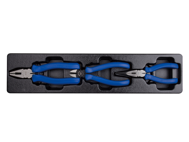 Набор пплоскогубцев и бокорезов, ложемент 