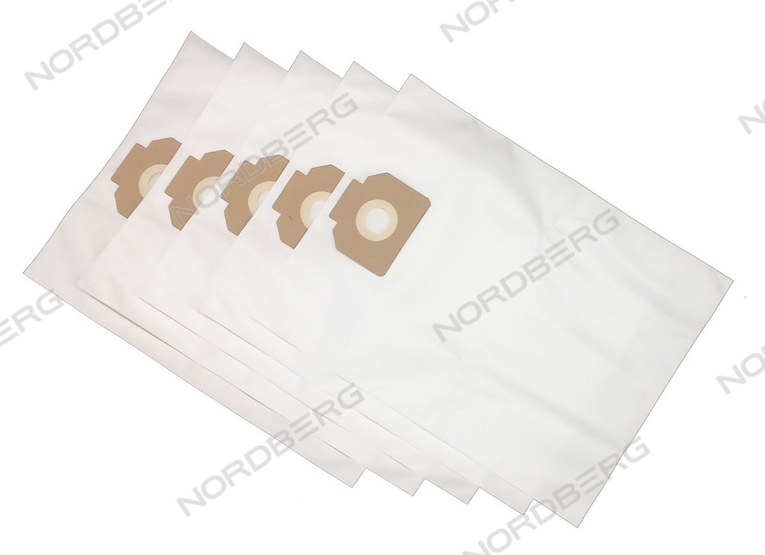 Комплект синтетических мешков 5шт для нижней камеры пылесоса NV34 450х600