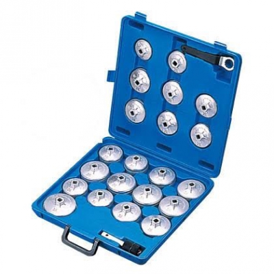 Набор съёмников масляных фильтров, 23 предмета 