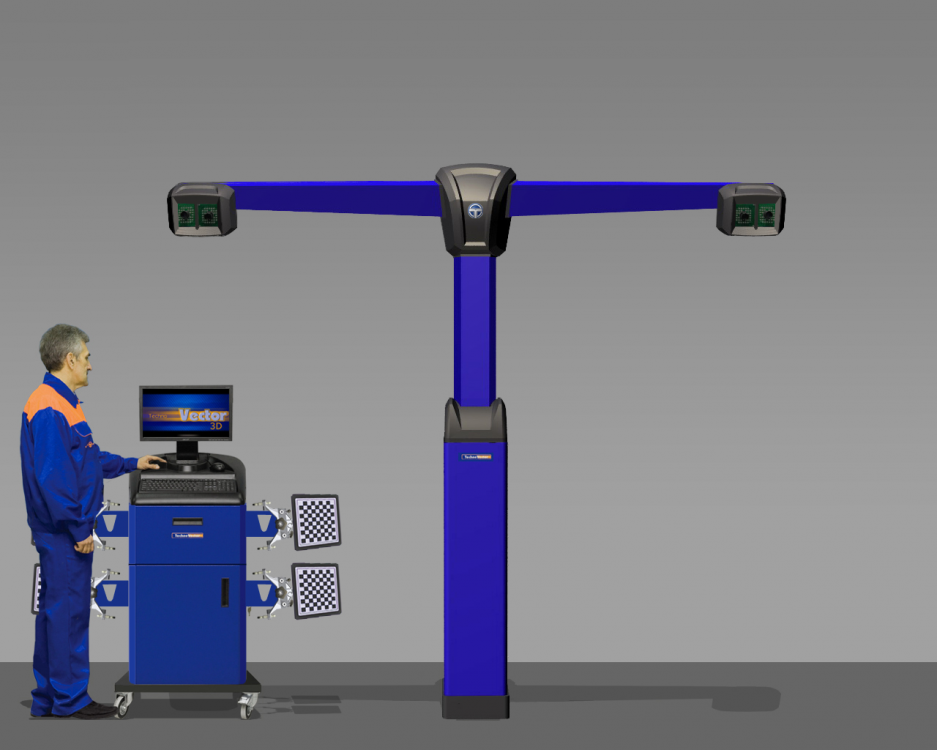 Стенд сход-развал 3D Техно Вектор 7 