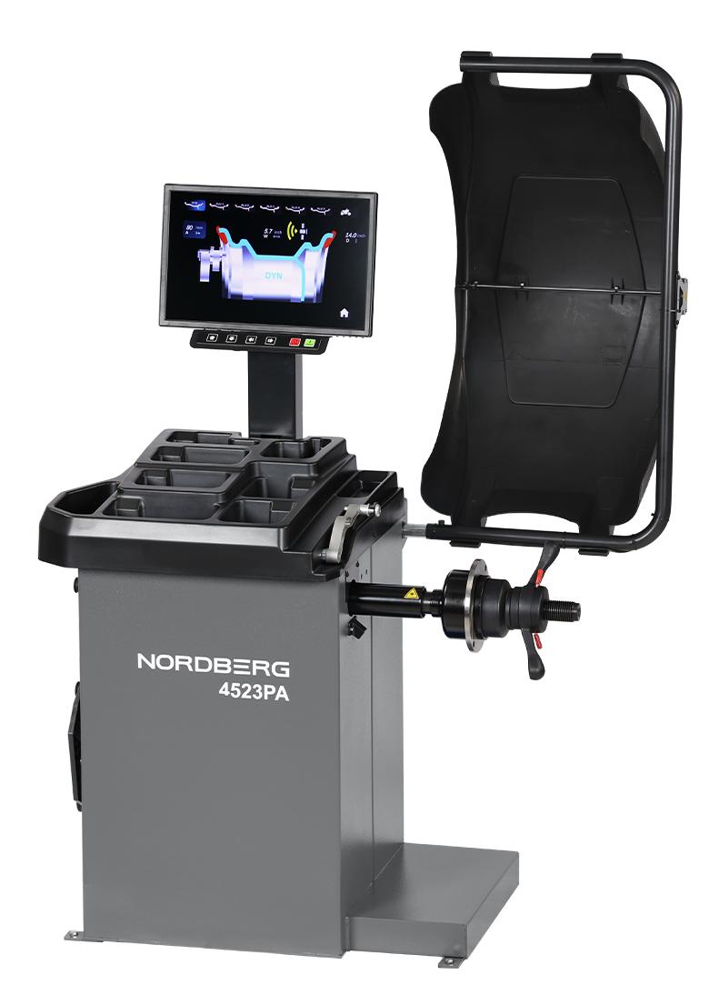 Станок балансировочный автоматический с дисплеем, серый