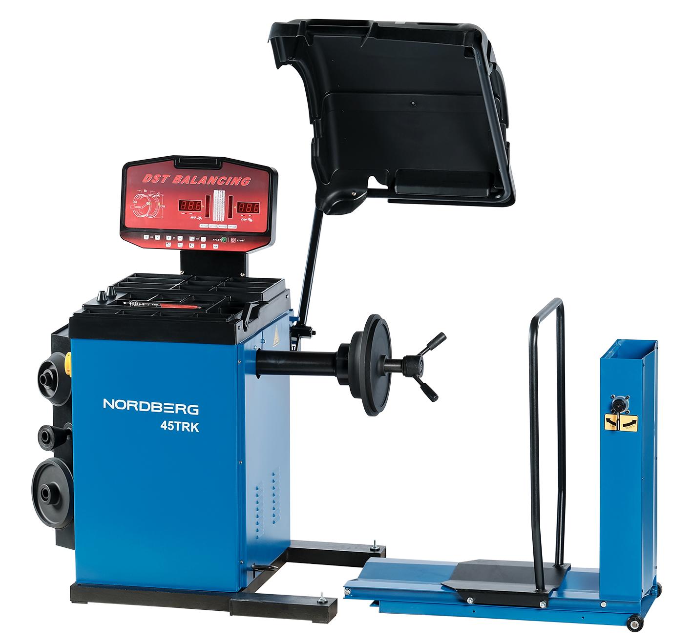 Станок балансировочный для грузовых машин, синий, 380 В