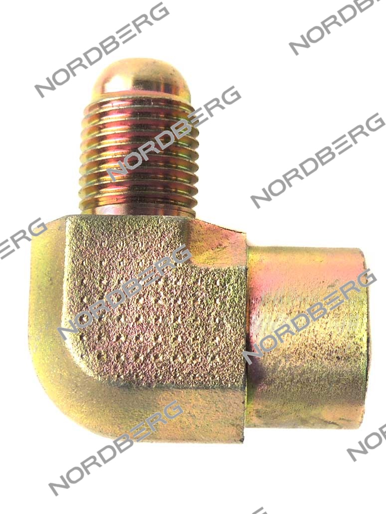 Переходник  уголок в цилиндр (на трубку) для NORDBERG 4120A-4T