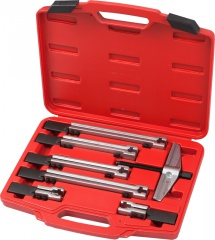 Съёмник подшипников, 2-х захватный, кейс, 8 предметов 
