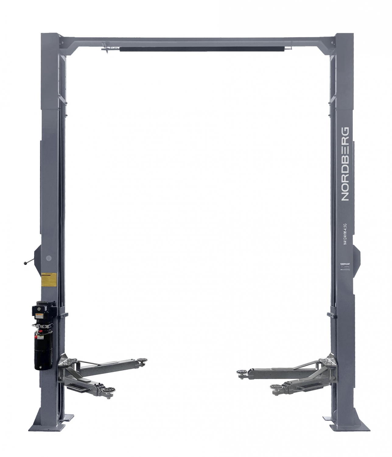 Подъемник двухстоечный 4,5 т, верхняя синхронизация, 380 В