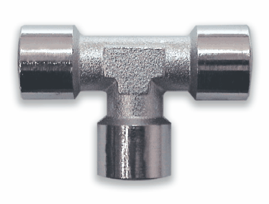 Тройник T-образный FFF1/4"