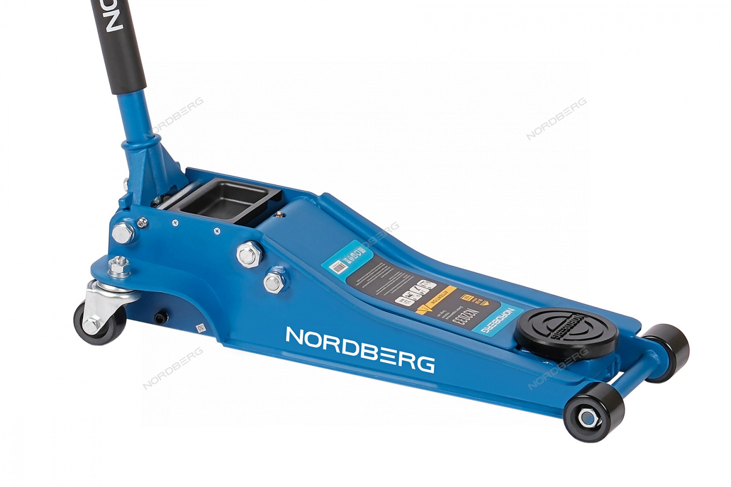 Домкрат подкатной 3,3 т, супернизкий подхват