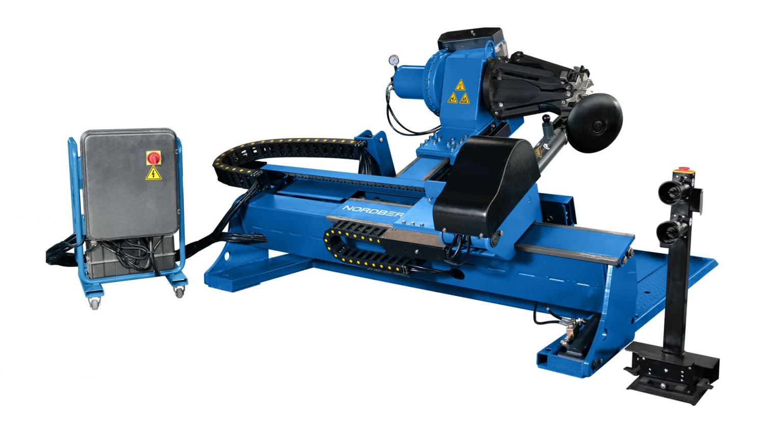 Станок шиномонтажный для грузовых машин, двухскоростной, 380 В, синий