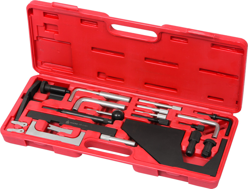 Набор фиксаторов распредвала / коленвала, FORD / MAZDA, кейс, 21 предмет 